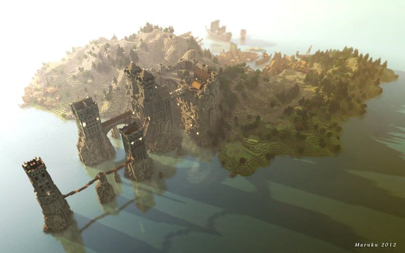 Illustration for article titled You Must See These Stunning Photos Of Game of Thrones Set In Minecraft